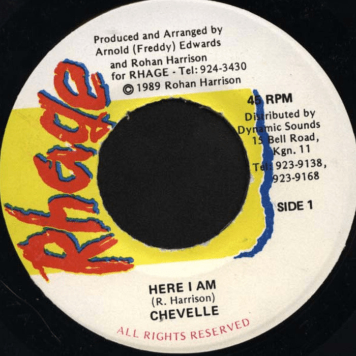 Chevelle/Chevelle Franklyn "Here I Am" on 13thStreetPromotions.com #Jamaica #RandBMusic #Music #13thStreetPromotions #HereIAm #ChevelleFranklyn #Chevelle #Rhage #RohanHarrison #1989 #OldiesSunday #Oldies #OldSchool #Riddim #Caribbean #TeenStar #ChildMonth #ChildsMonth