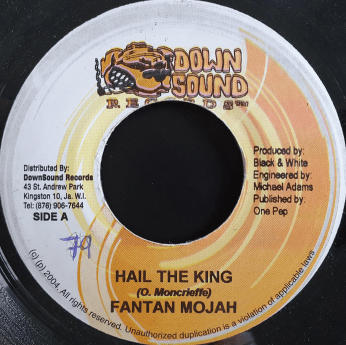 Fantan Mojah "Hail The King" on 13thStreetPromotions.com #Jamaica #Reggae #Music #13thStreetPromotions #FantanMojah #HailTheKing #DownsoundRecords #BlackandWhite #2004 #Riddim #Oldies #OldiesSunday #OldSchool #Caribbean