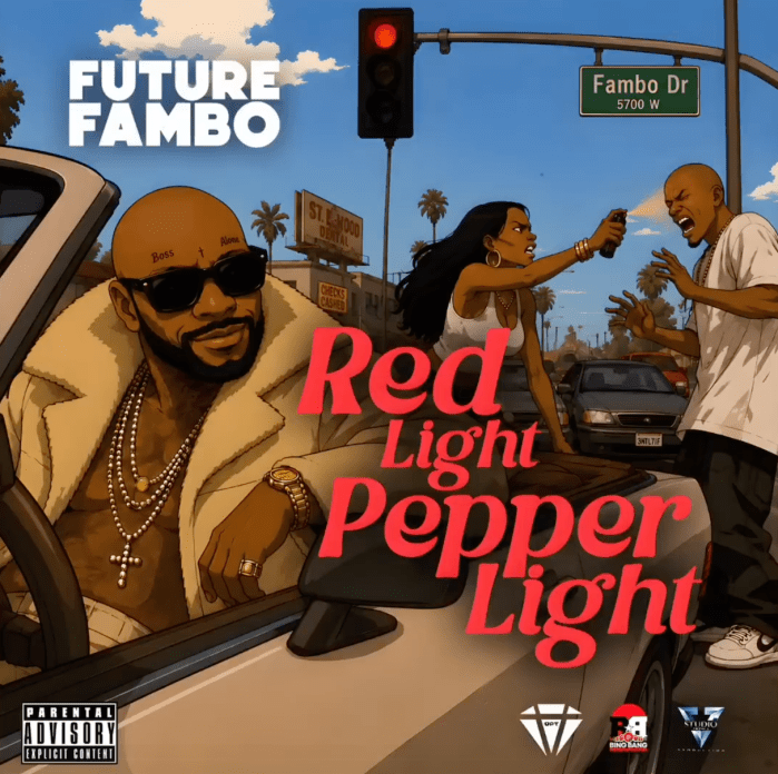 Future Fambo "Red Light Pepper Light" on 13thStreetPromotions.com #Jamaica #Dancehall #Music #13thStreetPromotions #FutureFambo #RedLightPepperLight #MedzBoss #JustDoIt #StudioImpact #BingBangStudioz #Trinidad #Riddim #Caribbean