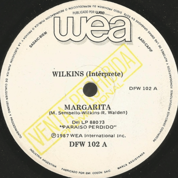 Wilkins "Margarita" on 13thStreetPromotions.com #PuertoRico #LatinMusic #Salsa #PopMusic #Music #13thStreetPromotions #Wilkins #Margarita #MichaelSembello #RandyWaldman #WEA #1987 #HispanicHeritageMonth #Riddim #Oldies #OldiesSunday #OldSchool #Caribbean #LatinAmerica