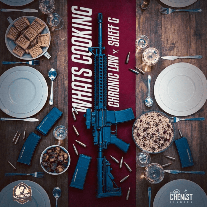 Chronic Law x Sheff G "What's Cooking" on 13thStreetPromotions.com #Jamaica #Dancehall #Music #13thStreetPromotions #ChronicLaw #SheffG #Brooklyn #WhatsCooking #CJTheChemist #Riddim #Caribbean