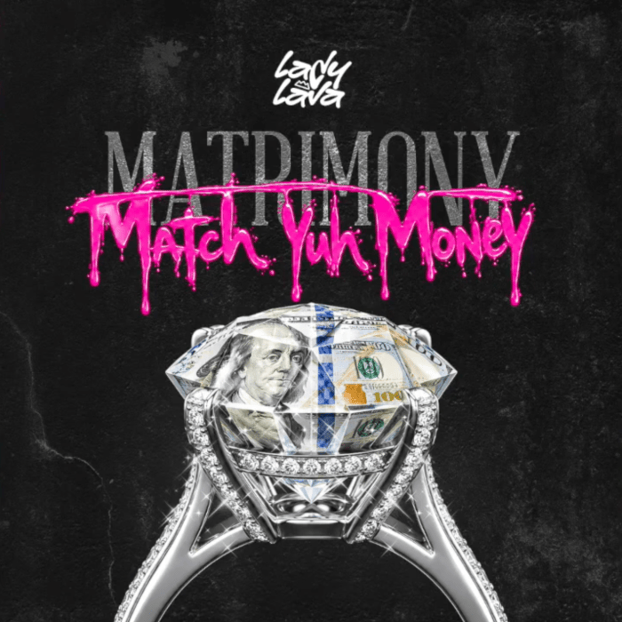 Lady Lava "Match Yuh Money" on 13thStreetPromotions.com #TrinidadandTobago #Soca #Music #13thStreetPromotions #LadyLava #MatchYuhMoney #Matrimony #Bass #TOneProductions #BumperStickerRiddim #Riddim #Caribbean
